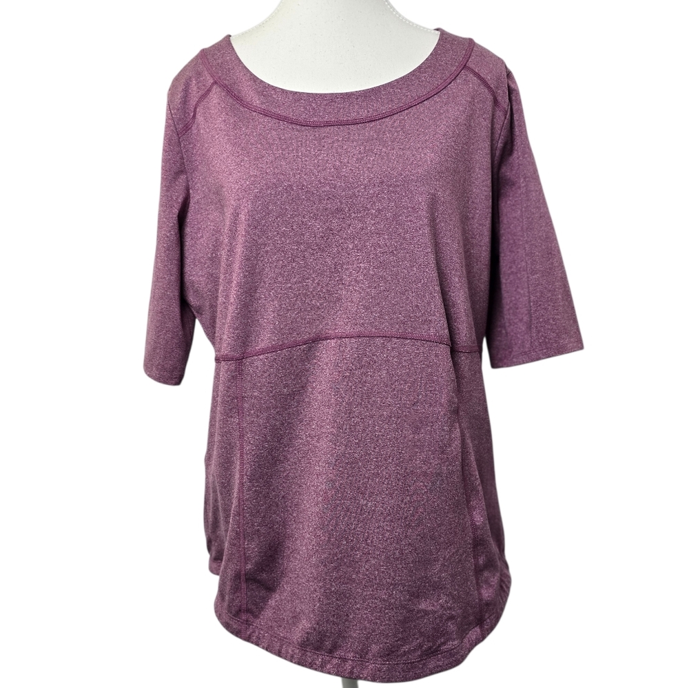 Duluth Trading Grow Getter Shirt Women's Large Short Sleeve Outdoor Relaxed Fit
